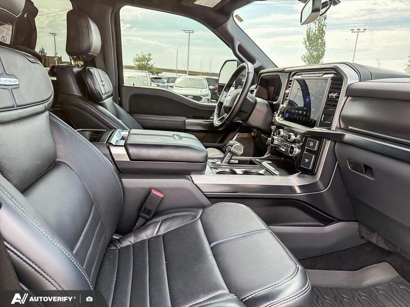 USED 2024 Ford F-150 Platinum w/Leather, Moonroof, Nav, and Much More! - Agate Black Exterior / BLACK LEATHER Interior - $84,699 - Stock #DP6400 - VIN 1FTFW7LD1RFB18892 - Photo 15