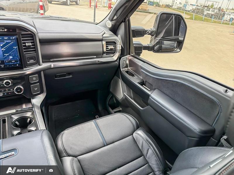 USED 2024 Ford F-150 Platinum w/Leather, Moonroof, Nav, and Much More! - Agate Black Exterior / BLACK LEATHER Interior - $84,699 - Stock #DP6400 - VIN 1FTFW7LD1RFB18892 - Photo 17