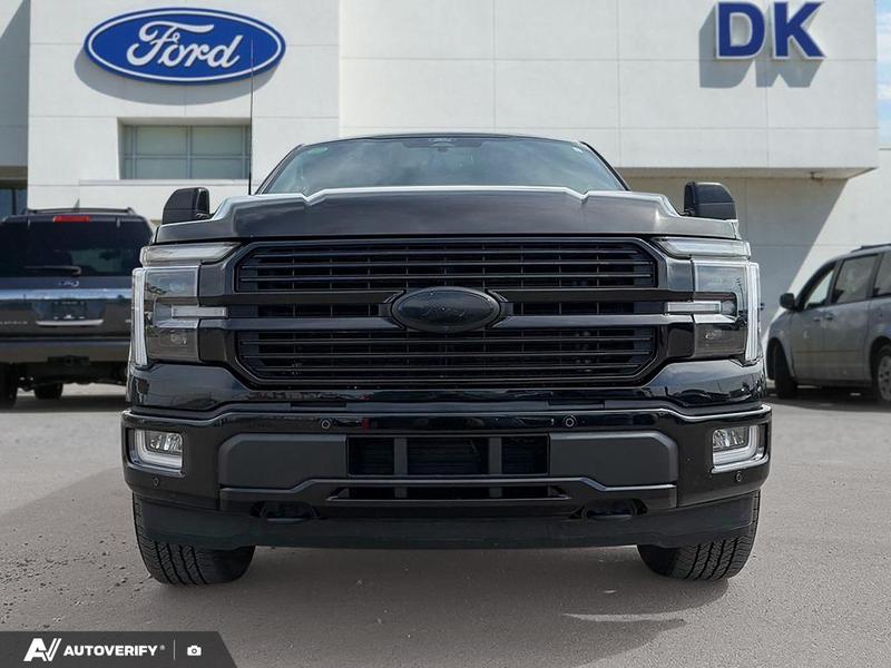USED 2024 Ford F-150 Platinum w/Leather, Moonroof, Nav, and Much More! - Agate Black Exterior / BLACK LEATHER Interior - $84,699 - Stock #DP6400 - VIN 1FTFW7LD1RFB18892 - Photo 2