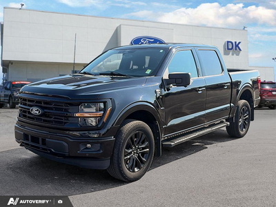 USED 2024 Ford F-150 XLT - Agate Black Exterior - $53,999 - Stock #D60724A - VIN 1FTFW3L81RFA23955