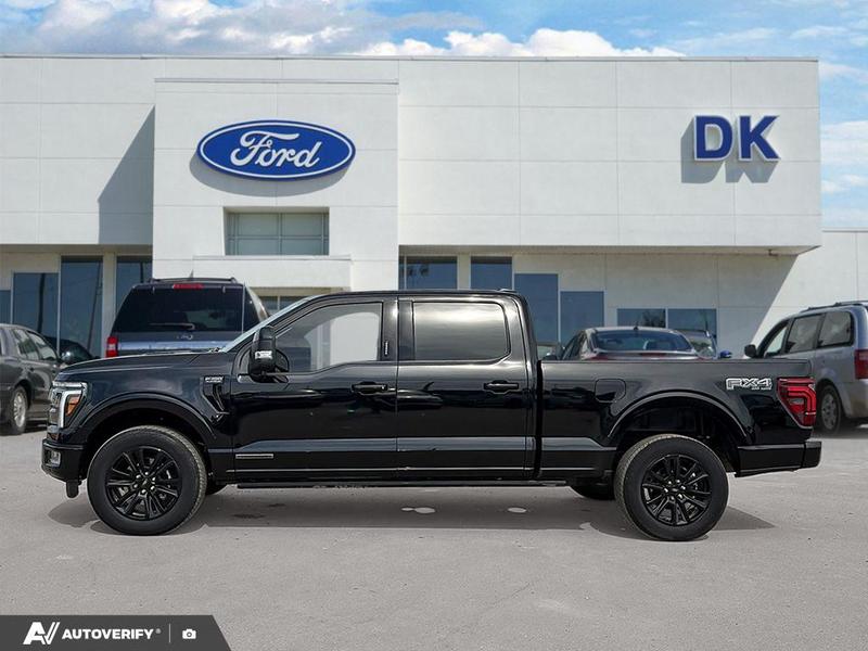 USED 2024 Ford F-150 Platinum w/Leather, Moonroof, Nav, and Much More! - Agate Black Exterior / BLACK LEATHER Interior - $84,699 - Stock #DP6400 - VIN 1FTFW7LD1RFB18892 - Photo 3