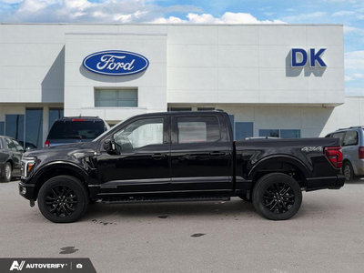 USED 2024 Ford F-150 Lariat Hybrid w/Black Appearance Pkg! - Agate Black Metallic Exterior - $60,999 - Stock #DP6445 - VIN 1FTFW5LD6RFB04586