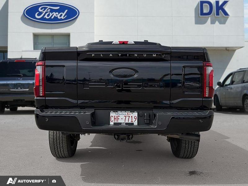 USED 2024 Ford F-150 Platinum w/Leather, Moonroof, Nav, and Much More! - Agate Black Exterior / BLACK LEATHER Interior - $84,699 - Stock #DP6400 - VIN 1FTFW7LD1RFB18892 - Photo 5
