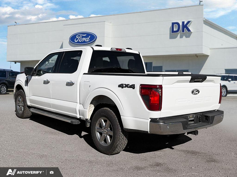 USED 2024 Ford F-150 XLT w/BLIS, Fordpass, and More! - Oxford White Exterior / Grey Interior - $50,898 - Stock #DP6436 - VIN 1FTFW3L5XRKE02580 - Photo 4