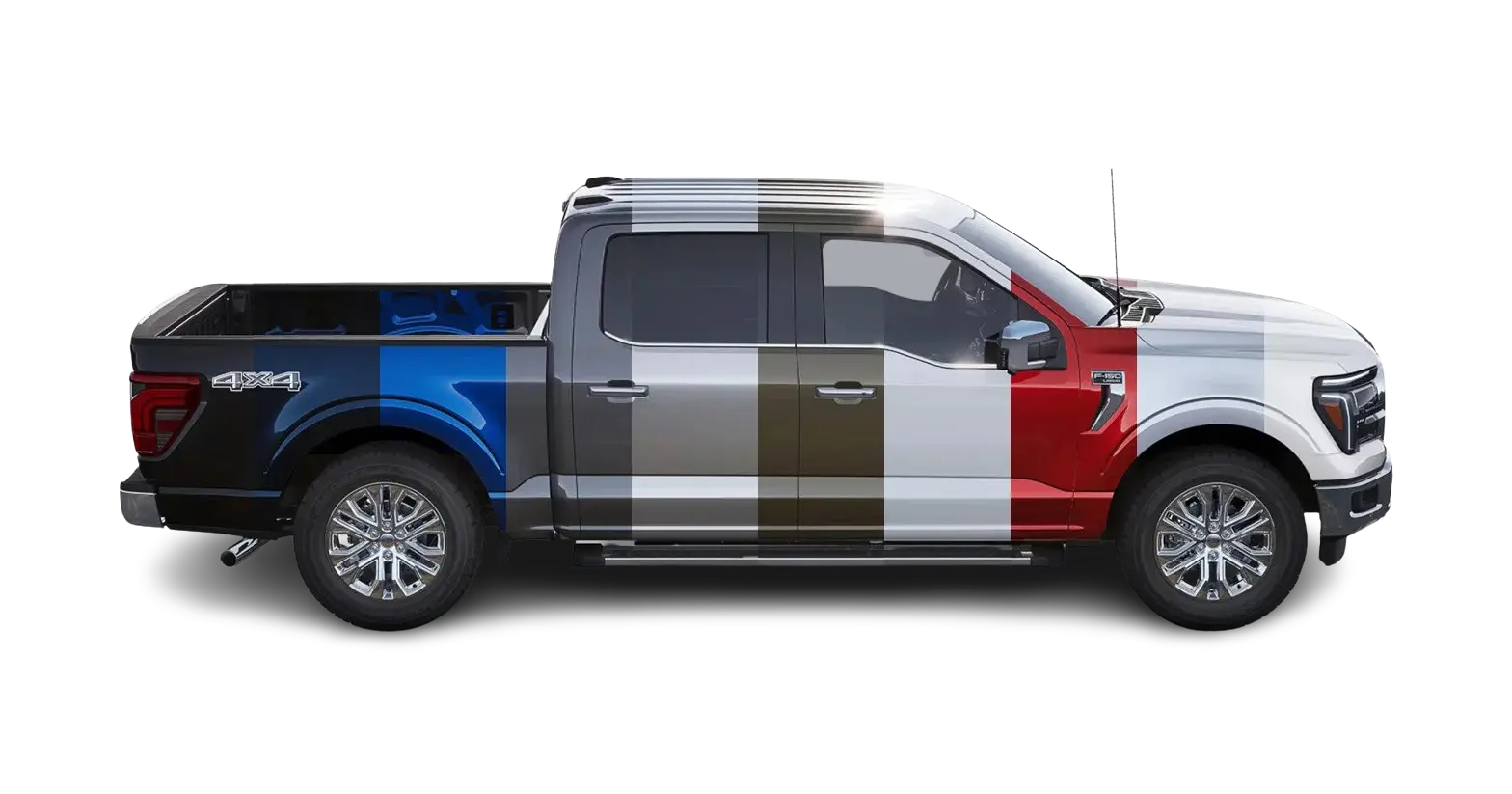 Ford Multicolored Vehicle