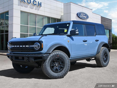 DEMO 2025 Ford Bronco Badlands HOSS + Sasquatch Package - Azure Grey Metallic Tri-coat Exterior - $84,784 - Stock #E50684 - VIN 1FMEE9BP3SLA60244