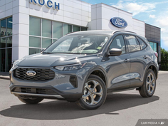 NEW 2025 Ford Escape ST-Line - Vapor Blue Exterior - $38,693 - Stock #E50673 - VIN 1FMCU9MN6SUB09291