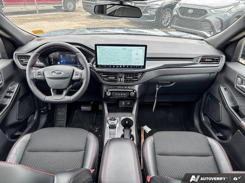 NEW 2025 Ford Escape ST-Line Hybrid - Vapor Blue Exterior / EBONY VINYL/ RED STITCHING Interior - $45,143 - Stock #E50102 - VIN 1FMCU9MZXSUA13070 - Photo 24
