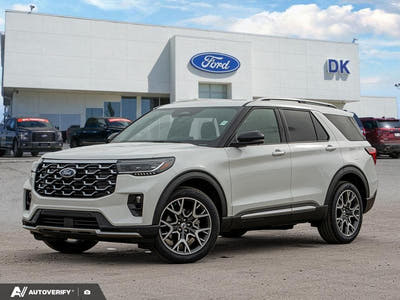 2025 Ford Explorer Platinum 1