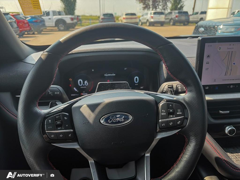 USED 2025 Ford Explorer ST w/Leather, Moonroof, Nav, and More! - Agate Black Exterior / ONYX ACTIVEX Interior - $58,999 - Stock #D60723A - VIN 1FMWK8GC6SGB39784 - Photo 10