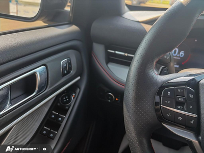 USED 2025 Ford Explorer ST w/Leather, Moonroof, Nav, and More! - ONYX ACTIVEX Interior - $58,999 - Stock #D60723A - VIN 1FMWK8GC6SGB39784