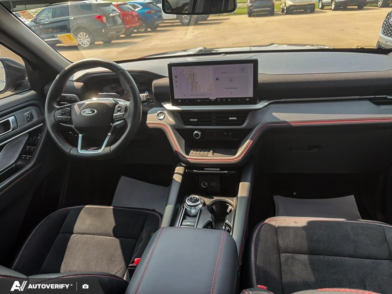 USED 2025 Ford Explorer ST w/Leather, Moonroof, Nav, and More! - Agate Black Exterior / ONYX ACTIVEX Interior - $58,999 - Stock #D60723A - VIN 1FMWK8GC6SGB39784 - Photo 18