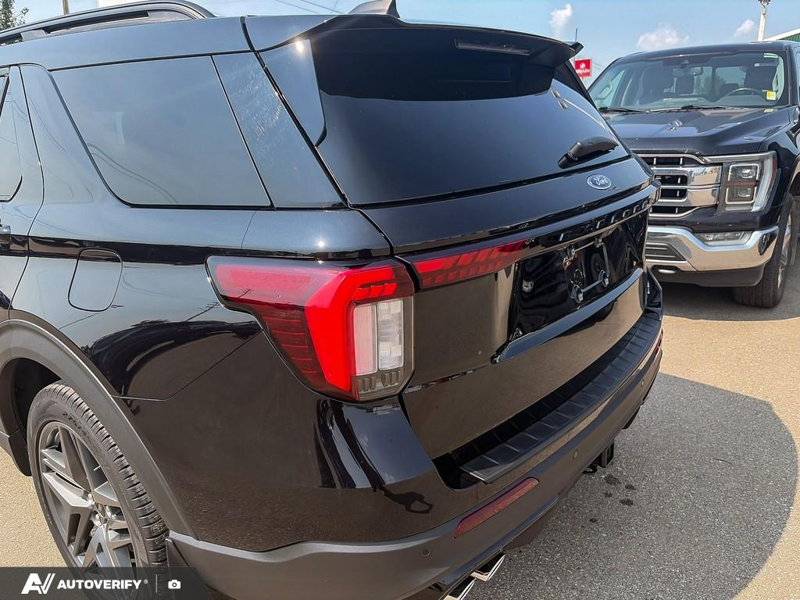 USED 2025 Ford Explorer ST w/Leather, Moonroof, Nav, and More! - Agate Black Exterior / ONYX ACTIVEX Interior - $58,999 - Stock #D60723A - VIN 1FMWK8GC6SGB39784 - Photo 8