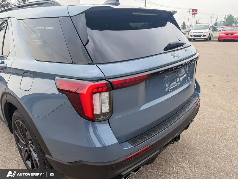 USED 2025 Ford Explorer ST - Vapor Blue Exterior / ONYX ACTIVEX Interior - $56,956 - Stock #D60460A - VIN 1FMWK8GC2SGA49970 - Photo 8