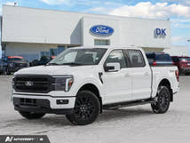 NEW 2025 Ford F-150 Lariat - Star White Tri-coat Metallic Exterior - $81,162 - Stock #D51020 - VIN 1FTFW5L85SFA93248