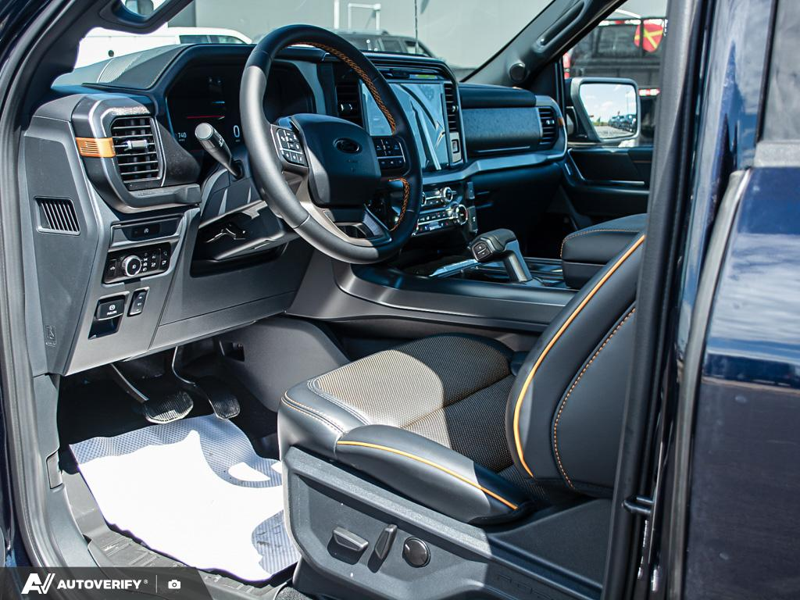 NEW 2025 Ford F-150 Tremor - Antimatter Blue Metallic Exterior / BLACK TREMOR LEATHER Interior - $86,269 - Stock #D51014 - VIN 1FTFW4L52SFC33028 - Photo 13