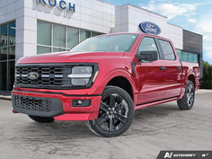 NEW 2025 Ford F-150 LOBO - Rapid Red Tri-coat Metallic Exterior - $64,899 - Stock #E51376 - VIN 1FTEW2L59SFC08241