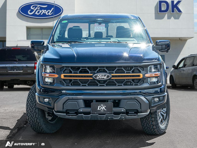 NEW 2025 Ford F-150 Tremor - Antimatter Blue Metallic Exterior / BLACK TREMOR LEATHER Interior - $86,269 - Stock #D51014 - VIN 1FTFW4L52SFC33028 - Photo 2