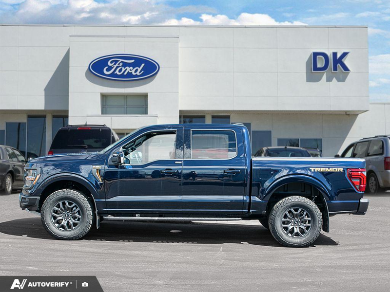 NEW 2025 Ford F-150 Tremor - Antimatter Blue Metallic Exterior / BLACK TREMOR LEATHER Interior - $83,201 - Stock #D51014 - VIN 1FTFW4L52SFC33028 - Photo 3