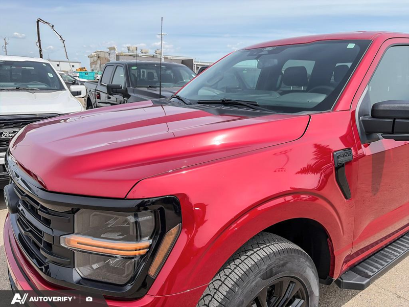 DEMO 2025 Ford F-150 XLT - Rapid Red Tri-coat Metallic Exterior / BLACK SPORT Interior - $61,857 - Stock #D50864 - VIN 1FTFW3L8XSKF08060 - Photo 7