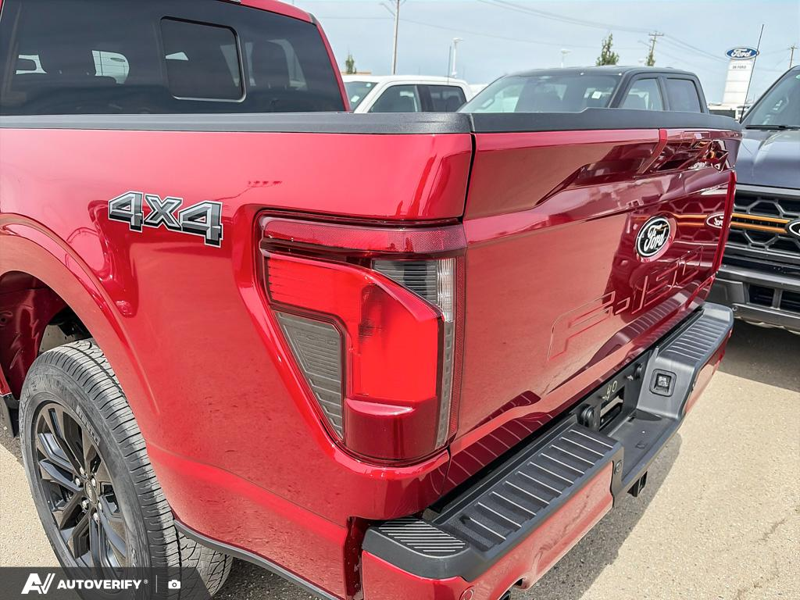 DEMO 2025 Ford F-150 XLT - Rapid Red Tri-coat Metallic Exterior / BLACK SPORT Interior - $61,857 - Stock #D50864 - VIN 1FTFW3L8XSKF08060 - Photo 9