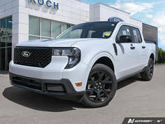 NEW 2025 Ford Maverick XLT Hybrid - Space White Metallic Exterior - $46,869 - Stock #E50120 - VIN 3FTTW8J30SRA17872