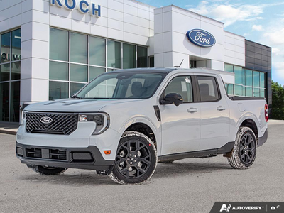 NEW 2025 Ford Maverick Lariat Hybrid - Space White Metallic Exterior - $50,794 - Stock #E51383 - VIN 3FTTW8S35SRB69130