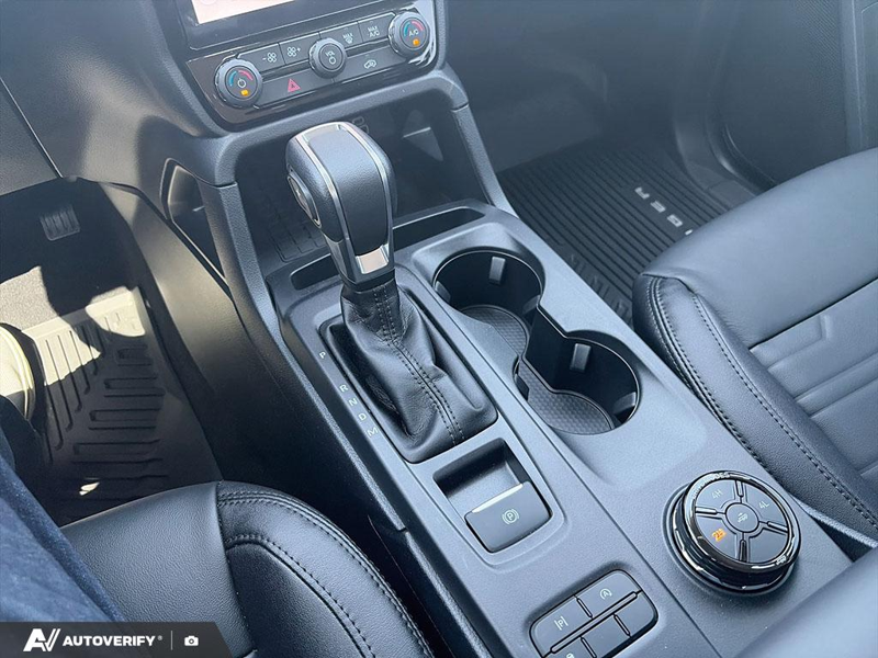 USED 2025 Ford Ranger Lariat - Marsh Gray Exterior / EBONY LEATHER-TRIMMED Interior - $54,999 - Stock #D60677A - VIN 1FTER4KH5SLE63372 - Photo 13