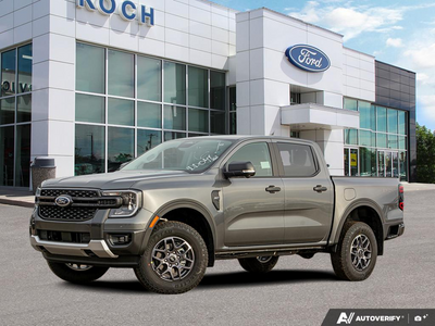 NEW 2025 Ford Ranger XLT - Carbonized Grey Metallic Exterior - $56,649 - Stock #E51366 - VIN 1FTER4HH6SLE63775