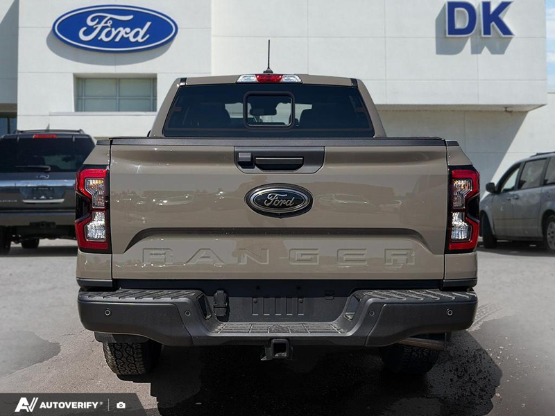USED 2025 Ford Ranger Lariat - Marsh Gray Exterior / EBONY LEATHER-TRIMMED Interior - $54,999 - Stock #D60677A - VIN 1FTER4KH5SLE63372 - Photo 5