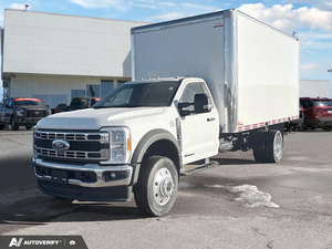 NEW 2025 Ford Super Duty F-600 DRW XLT - Oxford White Exterior - $114,777 - Stock #D50735 - VIN 1FDFF6LT8SDA15127