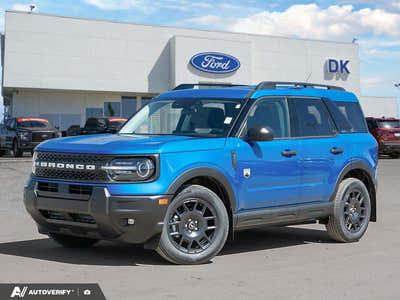 NEW 2026 Ford Bronco Sport Big Bend - Velocity Blue Metallic Exterior - $41,913 - Stock #D60493 - VIN 3FMCR9BN0TRE36931