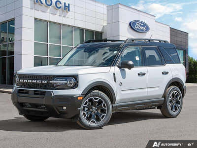 NEW 2026 Ford Bronco Sport Outer Banks - Space White Metallic Exterior - $44,999 - Stock #E60378 - VIN 3FMCR9CNXTRE18094
