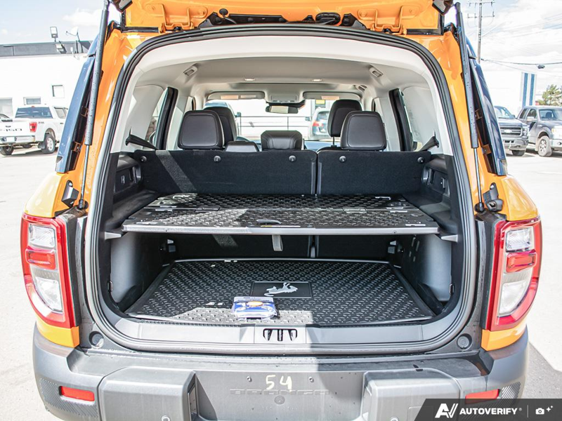 NEW 2026 Ford Bronco Sport Big Bend - Orange Fury Metallic Tri-coat Exterior / EBONY, PREMIUM TRIMMED HTD FR SPORT CONTOUR BUCKET SEATS Interior - $40,849 - Stock #E60242 - VIN 3FMCR9BN6TRE10964 - Photo 11