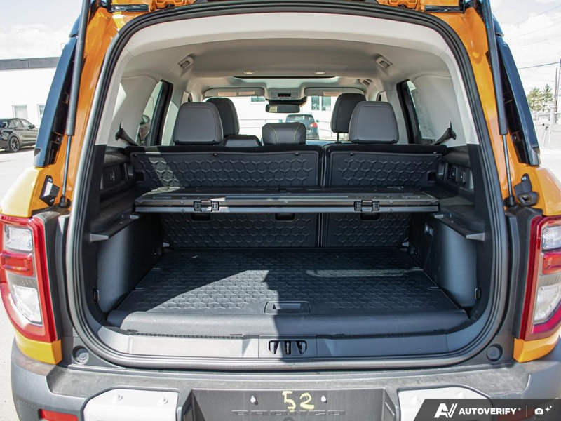 NEW 2026 Ford Bronco Sport Badlands - Orange Fury Metallic Tri-coat Exterior / DARK SPACE GREY LEATHER Interior - $51,804 - Stock #E60241 - VIN 3FMCR9DA8TRE10054 - Photo 11