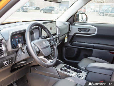 NEW 2026 Ford Bronco Sport Big Bend - EBONY, PREMIUM TRIMMED HTD FR SPORT CONTOUR BUCKET SEATS Interior - $45,054 - Stock #E60242 - VIN 3FMCR9BN6TRE10964