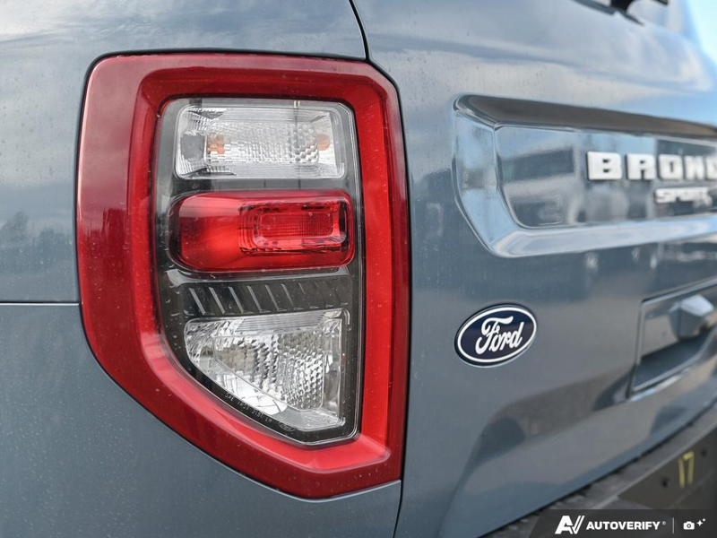 NEW 2026 Ford Bronco Sport Outer Banks - Azure Grey Metallic Tri-coat Exterior / PLATINUM BLUE, PREMIUM TRIMMED HEATED FRONT BUCKET SEATS Interior - $45,799 - Stock #E61022 - VIN 3FMCR9CN1TRF11750 - Photo 12