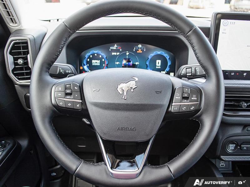 NEW 2026 Ford Bronco Sport Badlands - Azure Grey Metallic Tri-coat Exterior / DARK SPACE GREY LEATHER Interior - $51,914 - Stock #E60646 - VIN 3FMCR9DAXTRE51320 - Photo 14