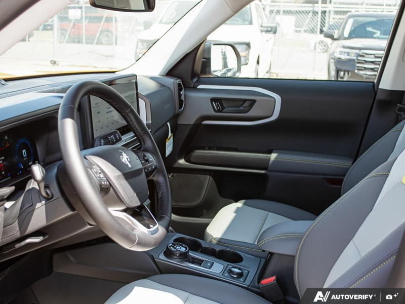 NEW 2026 Ford Bronco Sport Badlands - Orange Fury Metallic Tri-coat Exterior / DARK SPACE GREY LEATHER Interior - $50,370 - Stock #E60241 - VIN 3FMCR9DA8TRE10054 - Photo 13