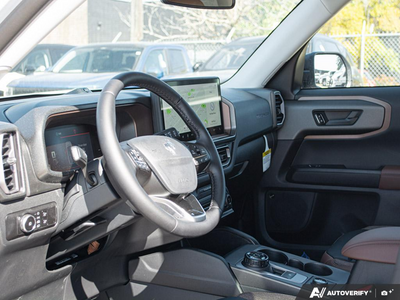 NEW 2026 Ford Bronco Sport Outer Banks - EBONY/ROAST, PREMIUM TRIMMED HTD FRONT BUCKET SEATS Interior - $42,794 - Stock #E61017 - VIN 3FMCR9CN4TRF12889