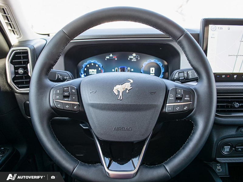 NEW 2026 Ford Bronco Sport Badlands - Oxford White Exterior / DARK SPACE GREY LEATHER Interior - $51,303 - Stock #D60807 - VIN 3FMCR9DA8TRF31909 - Photo 14