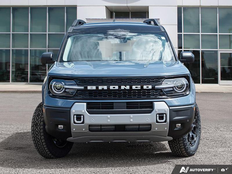 NEW 2026 Ford Bronco Sport Badlands - Azure Grey Metallic Tri-coat Exterior / DARK SPACE GREY LEATHER Interior - $51,914 - Stock #E60646 - VIN 3FMCR9DAXTRE51320 - Photo 2