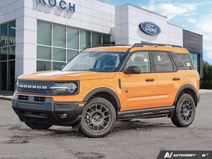 NEW 2026 Ford Bronco Sport Big Bend - Orange Fury Metallic Tri-coat Exterior - $38,613 - Stock #E60225 - VIN 3FMCR9BN5TRE09661