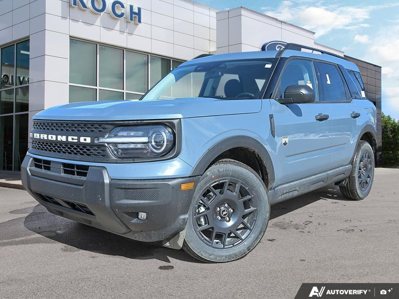 NEW 2026 Ford Bronco Sport Big Bend - Azure Grey Metallic Tri-coat Exterior / LIGHT SMOKED TRUFFLE Interior - $38,612 - Stock #E60507 - VIN 3FMCR9BN3TRE36776 - Photo 1