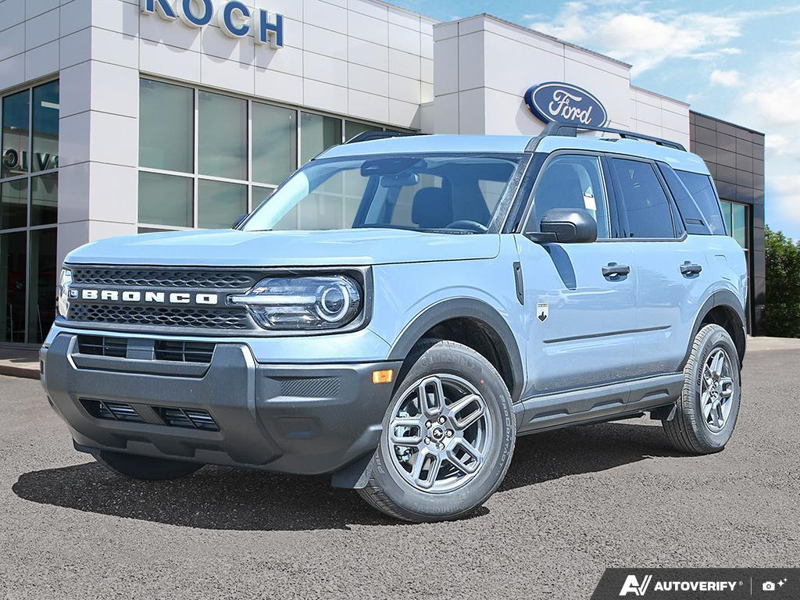 NEW 2026 Ford Bronco Sport Big Bend - Azure Grey Metallic Tri-coat Exterior / LIGHT SMOKED TRUFFLE Interior - $37,301 - Stock #E60765 - VIN 3FMCR9BN7TRE70574 - Photo 1