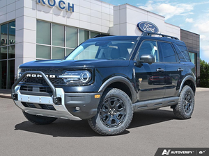NEW 2026 Ford Bronco Sport Badlands - Shadow Black Exterior - $50,695 - Stock #E60748 - VIN 3FMCR9DA6TRE69510