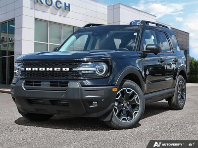 NEW 2026 Ford Bronco Sport Outer Banks - Shadow Black Exterior - $42,516 - Stock #E60800 - VIN 3FMCR9CNXTRE69532