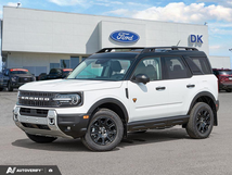 NEW 2026 Ford Bronco Sport Badlands - Oxford White Exterior - $46,863 - Stock #D60695 - VIN 3FMCR9DA5TRF07065