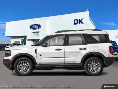 NEW 2026 Ford Bronco Sport Big Bend - Oxford White Exterior - $41,293 - Stock #D60735 - VIN 3FMCR9BN2TRE95995