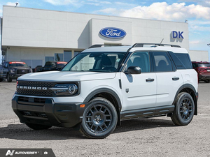 NEW 2026 Ford Bronco Sport Big Bend - Oxford White Exterior - $38,933 - Stock #D60735 - VIN 3FMCR9BN2TRE95995